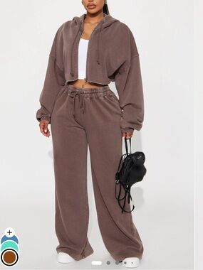 Fashion Nova Brown Set